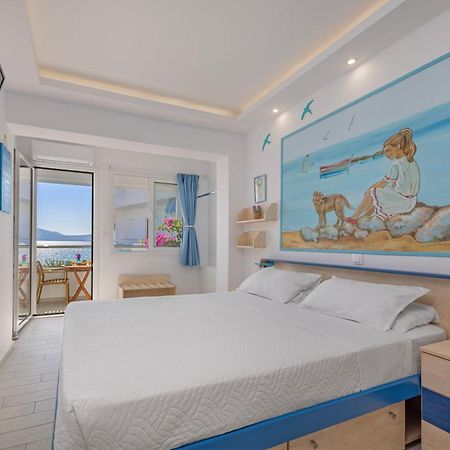 Haraki Mare Studios Beach Front Eksteriør bilde