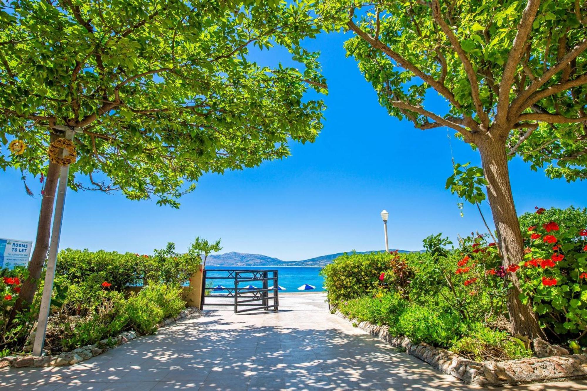 Haraki Mare Studios Beach Front Eksteriør bilde